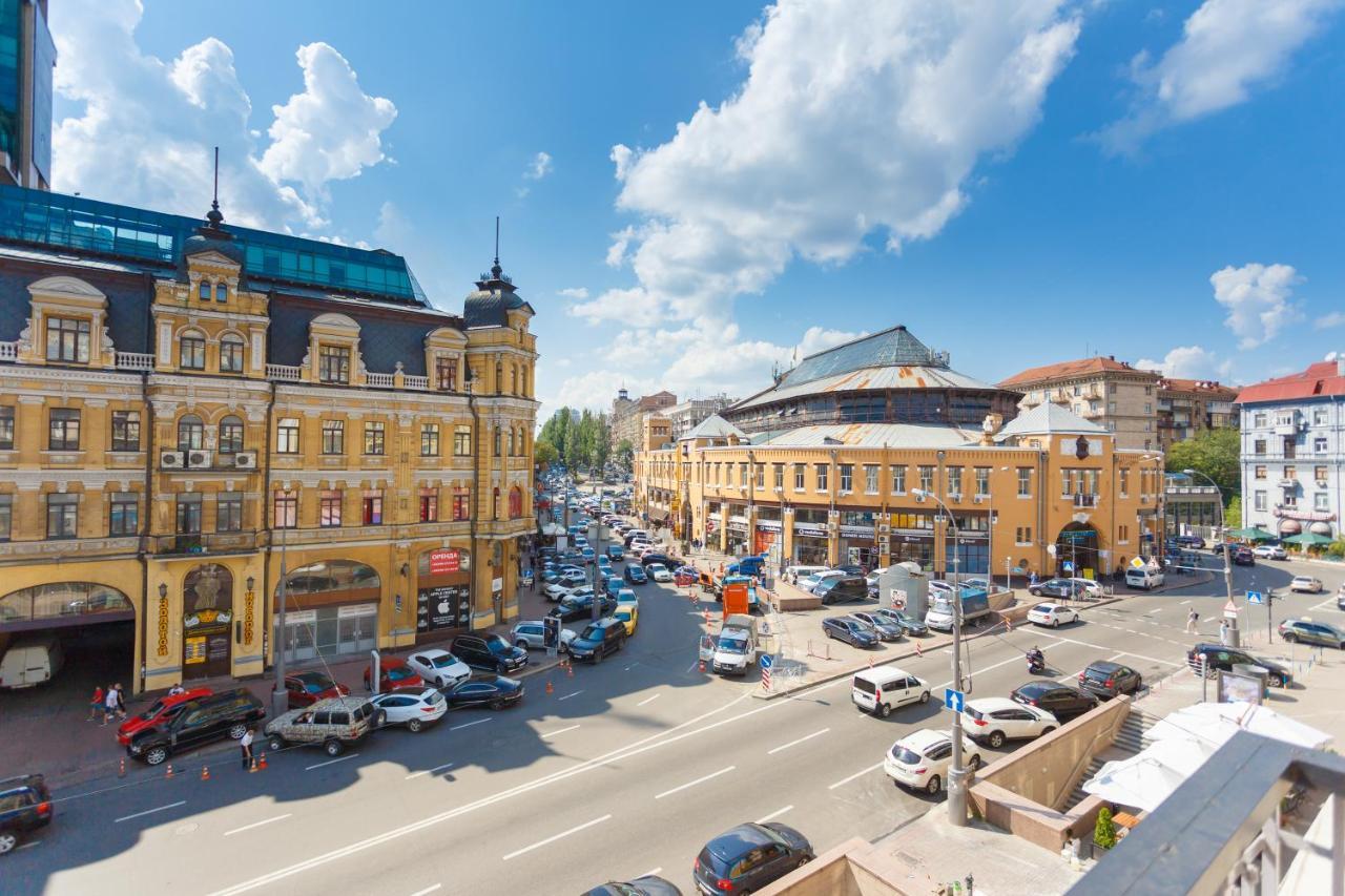 Bessarabka Apartments Kyiv Exterior photo